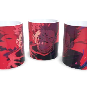 Caneca De Porcelana Anime Jujutsu Kaisen Mod 10!