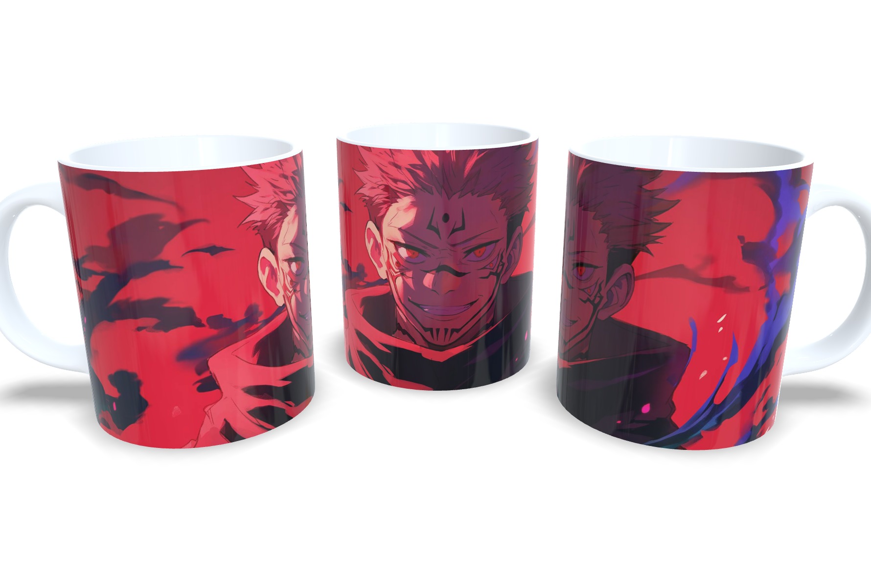 Caneca De Porcelana Anime Jujutsu Kaisen Mod 10!