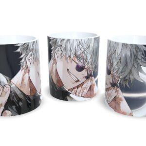 Caneca De Porcelana Anime Jujutsu Kaisen Mod 2!