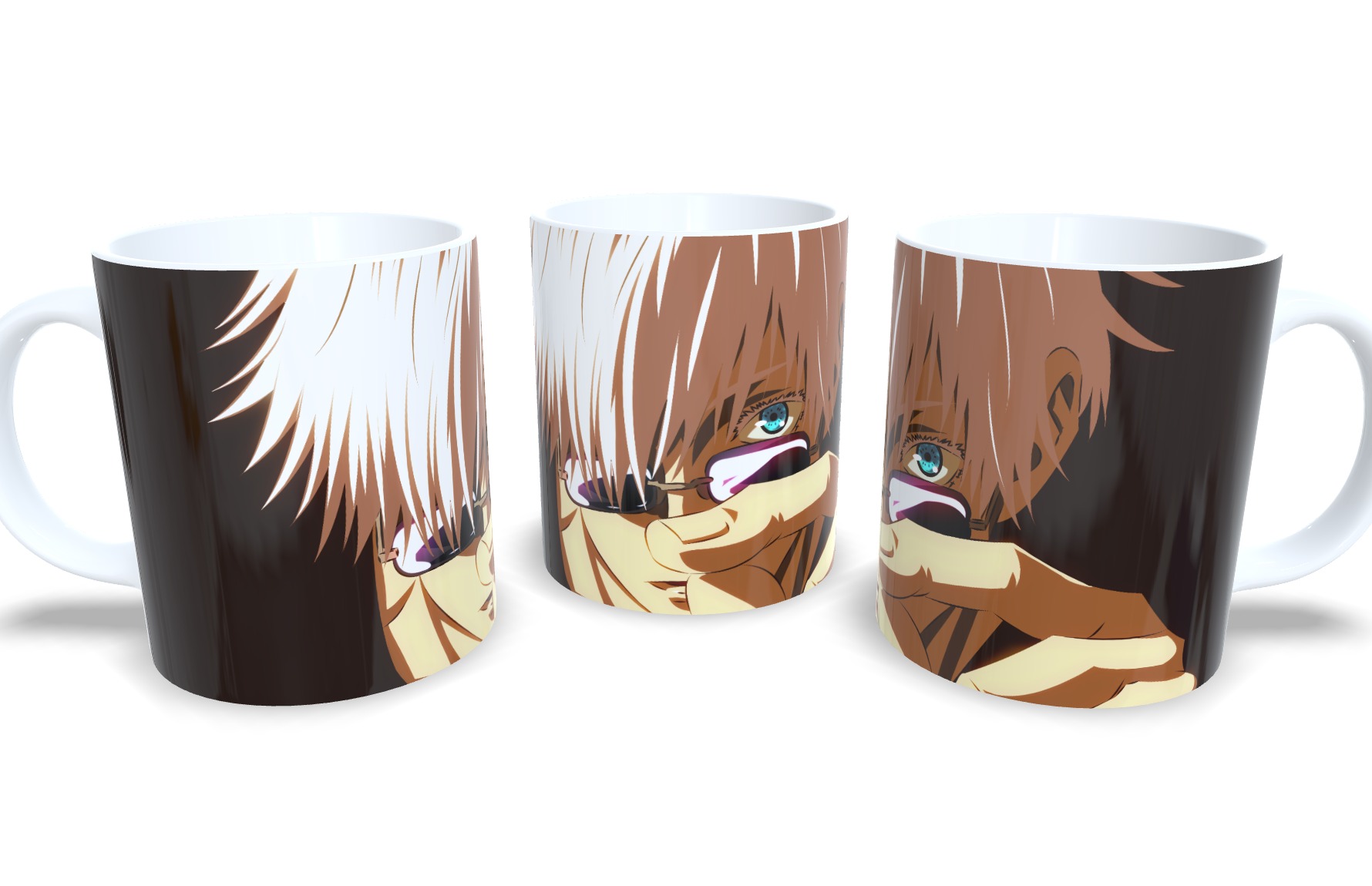 Caneca De Porcelana Anime Jujutsu Kaisen Mod 3!