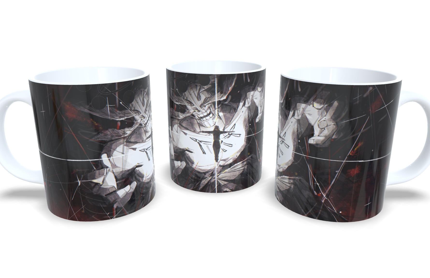Caneca De Porcelana Anime Jujutsu Kaisen Mod 5!