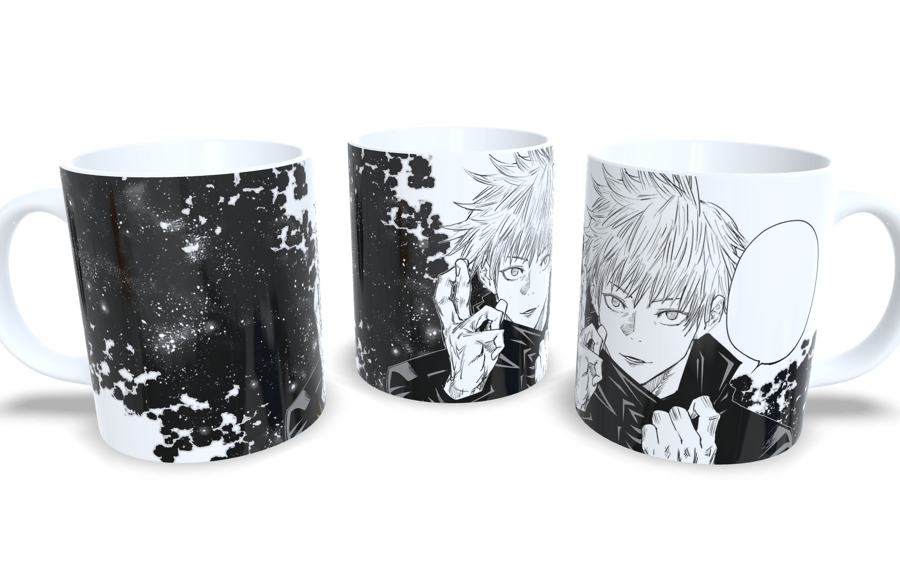 Caneca De Porcelana Anime Jujutsu Kaisen Mod 8!