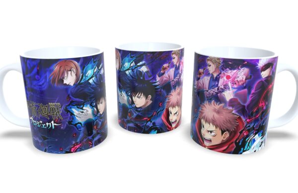 Caneca De Porcelana Anime Jujutsu Kaisen Mod 9!