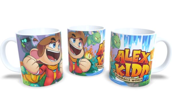 Caneca De Porcelana Game Clássico Alex Kidd - Oferta!
