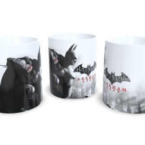 Caneca De Porcelana Game Batman: Arkham City - Oferta!