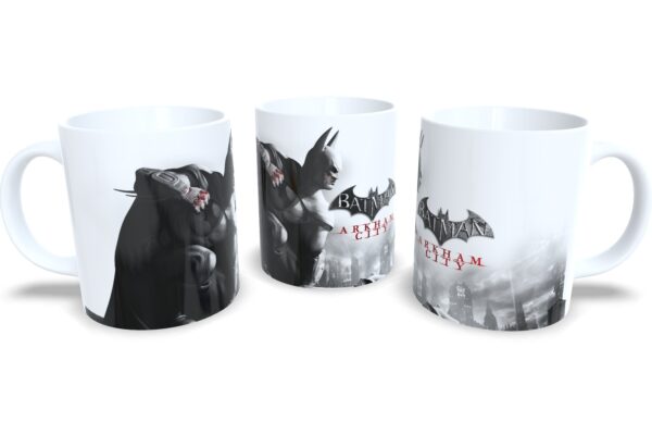 Caneca De Porcelana Game Batman: Arkham City - Oferta!