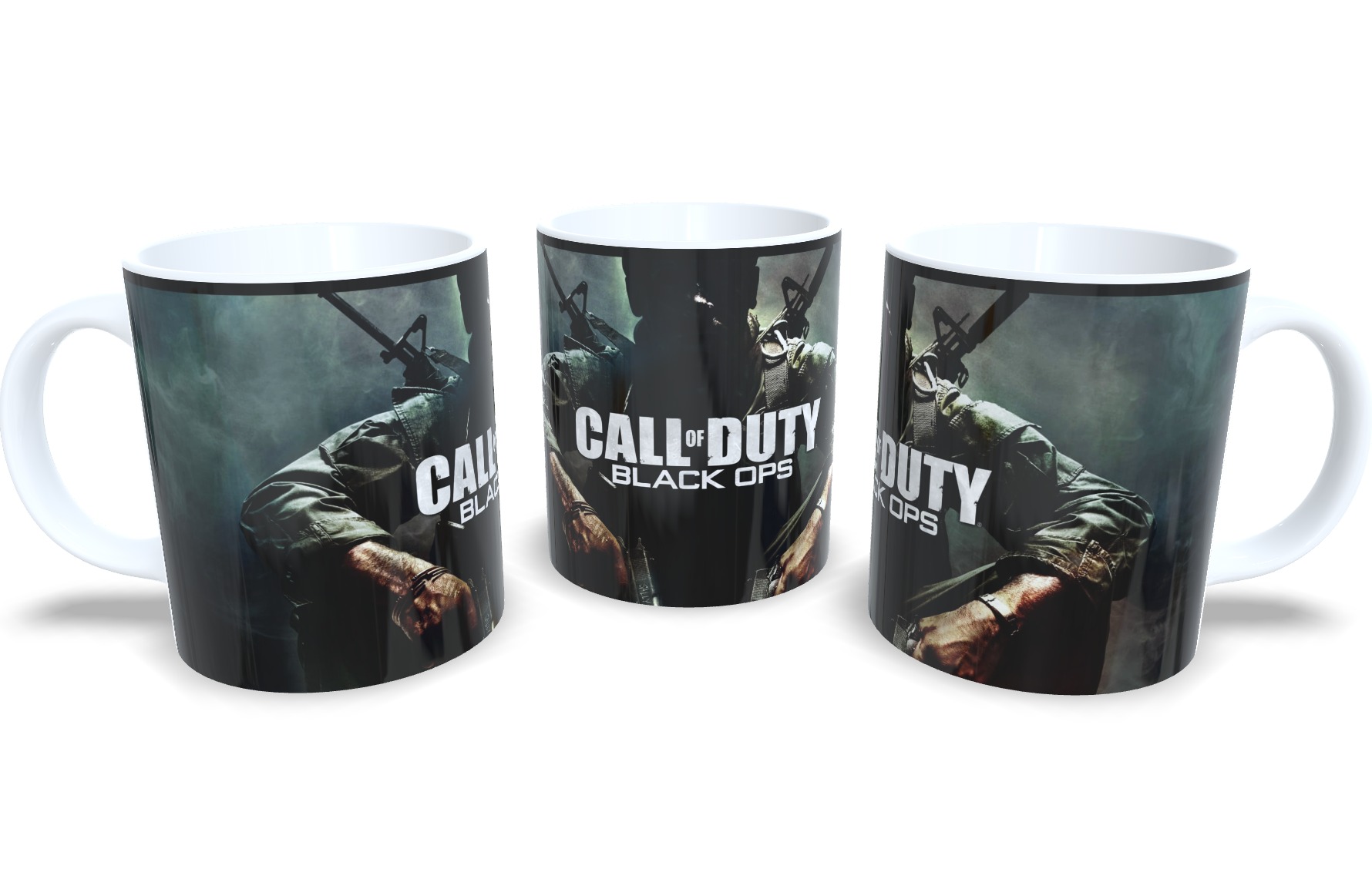 Caneca De Porcelana Game Call Of Duty - Oferta!