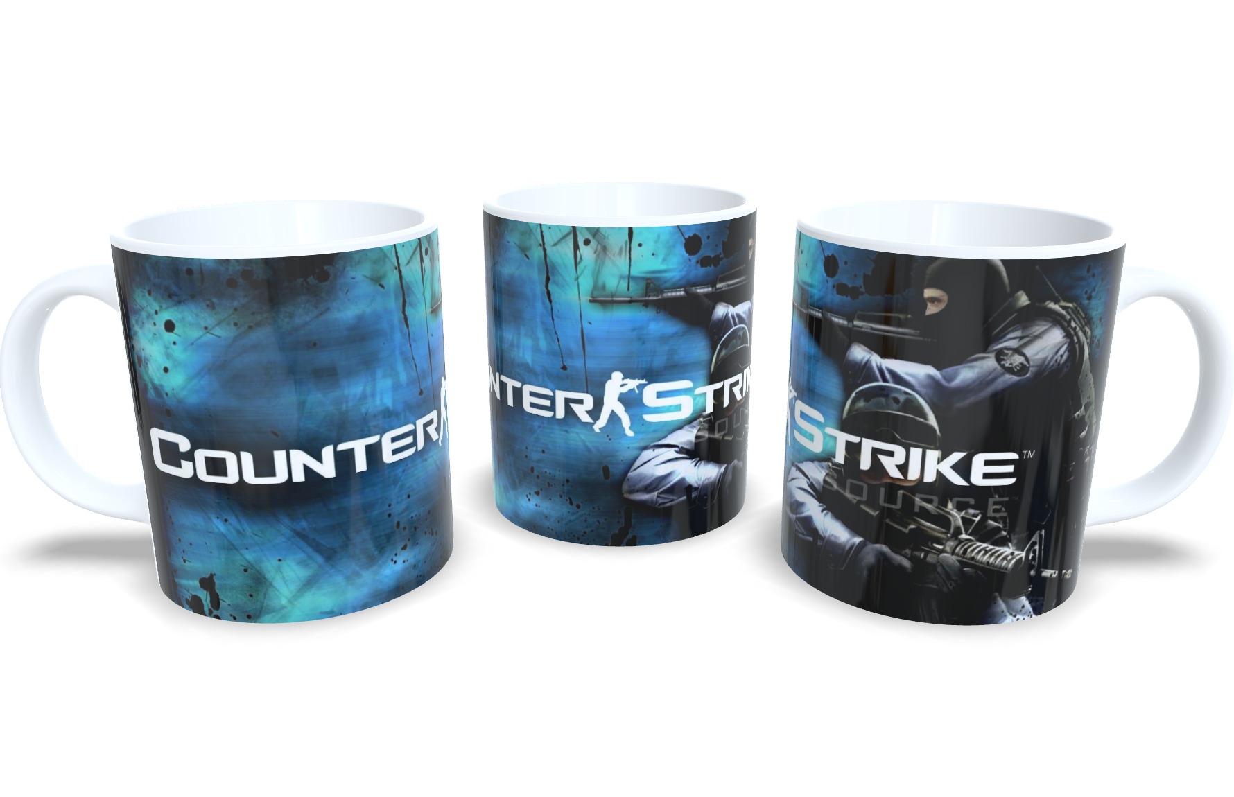 Caneca De Porcelana Game Counter Strike - Oferta!