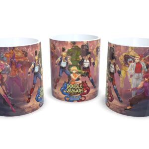 Caneca De Porcelana Game Clássico Double Dragon - Oferta!