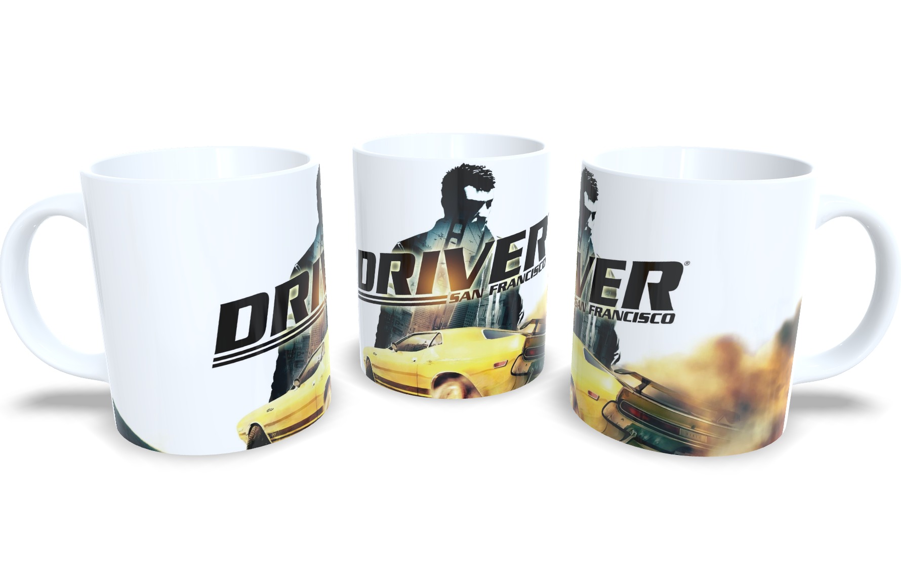 Caneca De Porcelana Game Clássico Driver - Oferta!