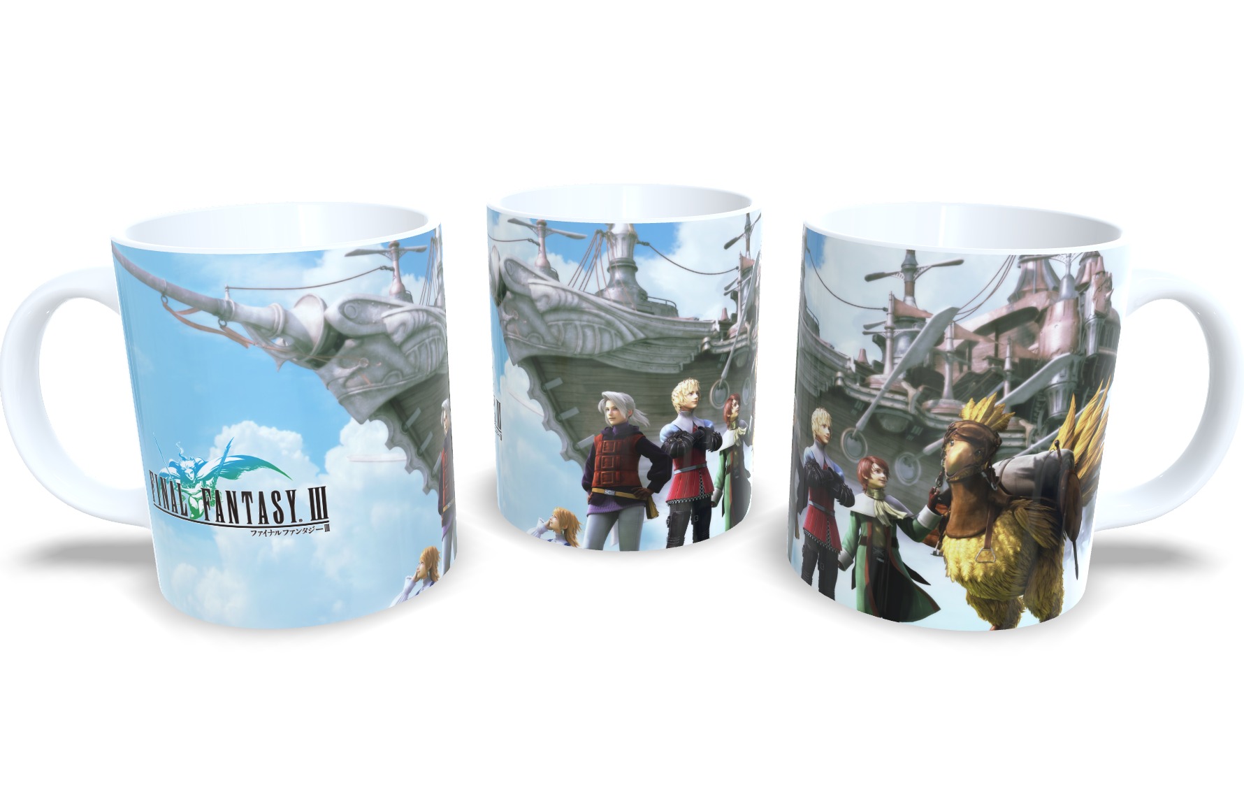 Caneca De Porcelana Game Classico Final Fantasy - Oferta!