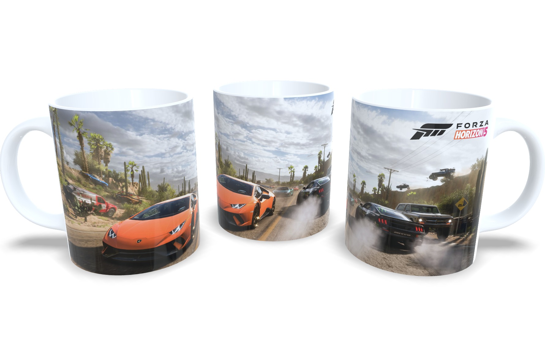 Caneca De Porcelana Game Forza Horizon - Oferta