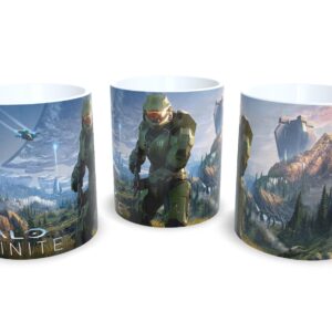 Caneca De Porcelana Game Halo - Oferta