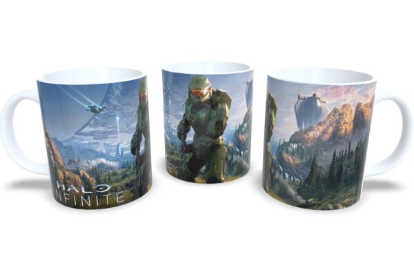 Caneca De Porcelana Game Halo - Oferta