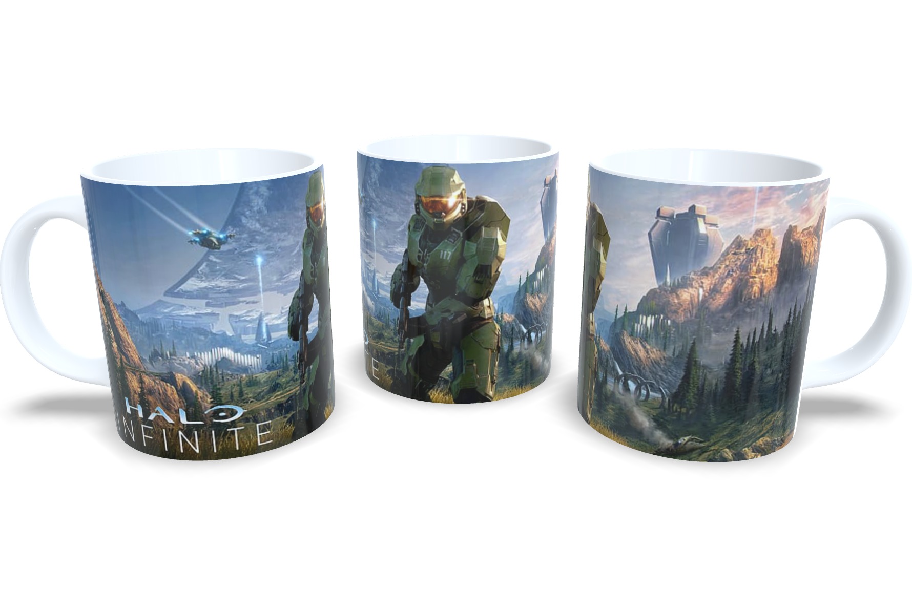 Caneca De Porcelana Game Halo - Oferta