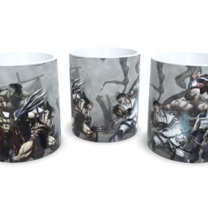 Caneca De Porcelana Game Classico Street Fighter Vs Capcom
