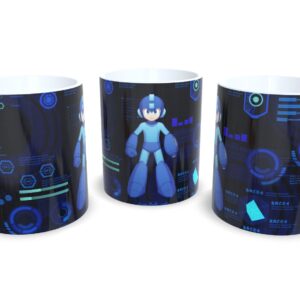 Caneca De Porcelana Game Classico Mega Man Mod 2 - Oferta