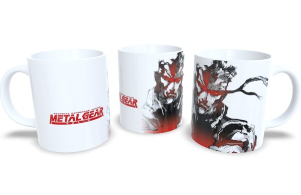 Caneca De Porcelana Game Classico Metal Gear - Oferta