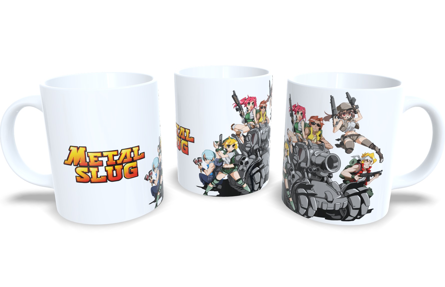 Caneca De Porcelana Game Classico Metal Slug- Oferta