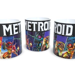 Caneca De Porcelana Game Classico Metroid Oferta