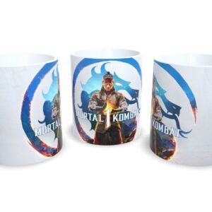 Caneca De Porcelana Game Mortal Kombat - Oferta