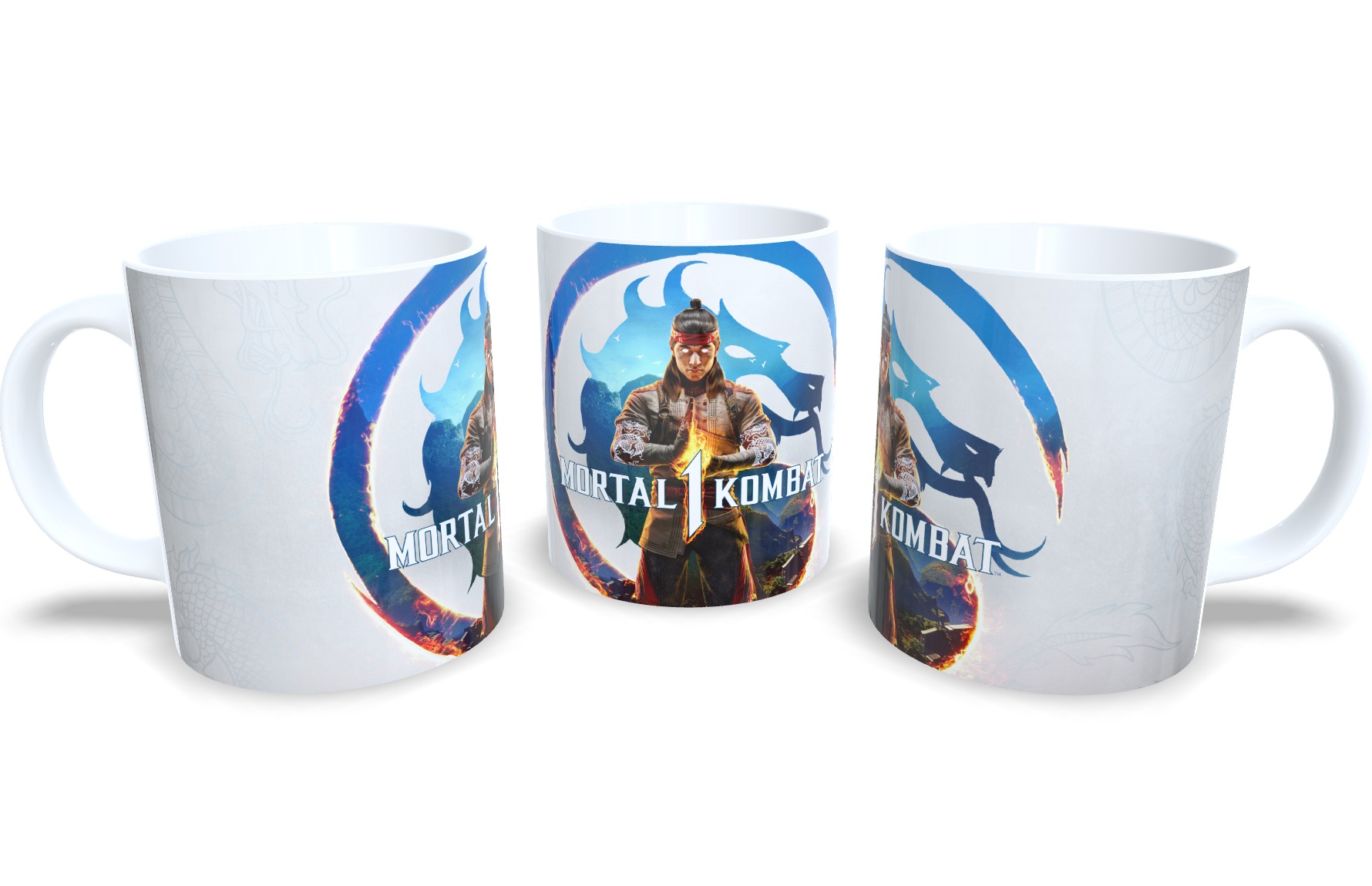 Caneca De Porcelana Game Mortal Kombat - Oferta