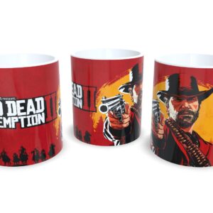 Caneca De Porcelana Game Red Dead Redemption - Oferta!