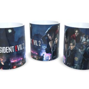 Caneca De Porcelana Game Resident Evil - Oferta!