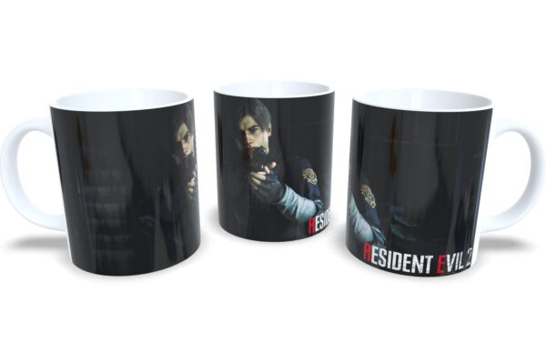 Caneca De Porcelana Game Resident Evil Mod 2 - Oferta!