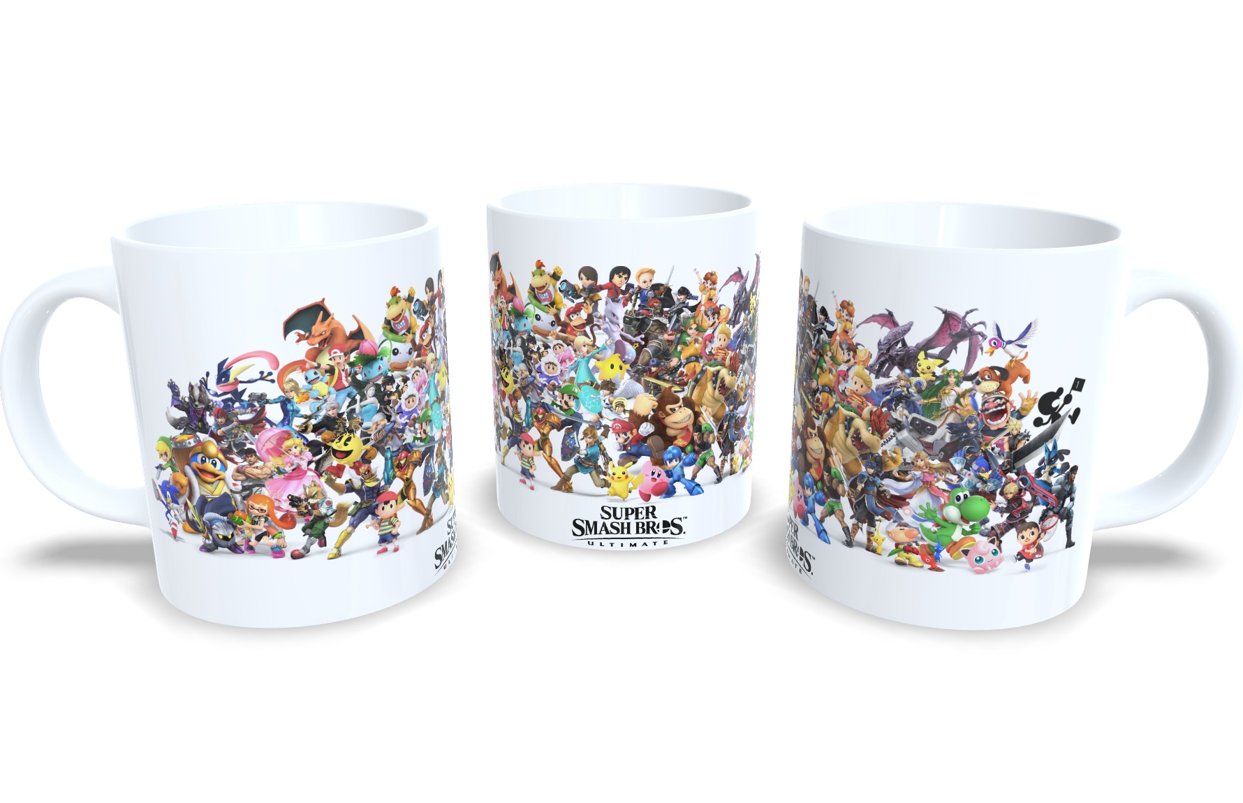 Caneca De Porcelana Game Super Smash Bros - Oferta!