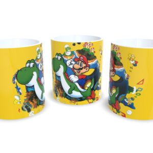 Caneca De Porcelana Game Clássico Super Mario World-oferta!