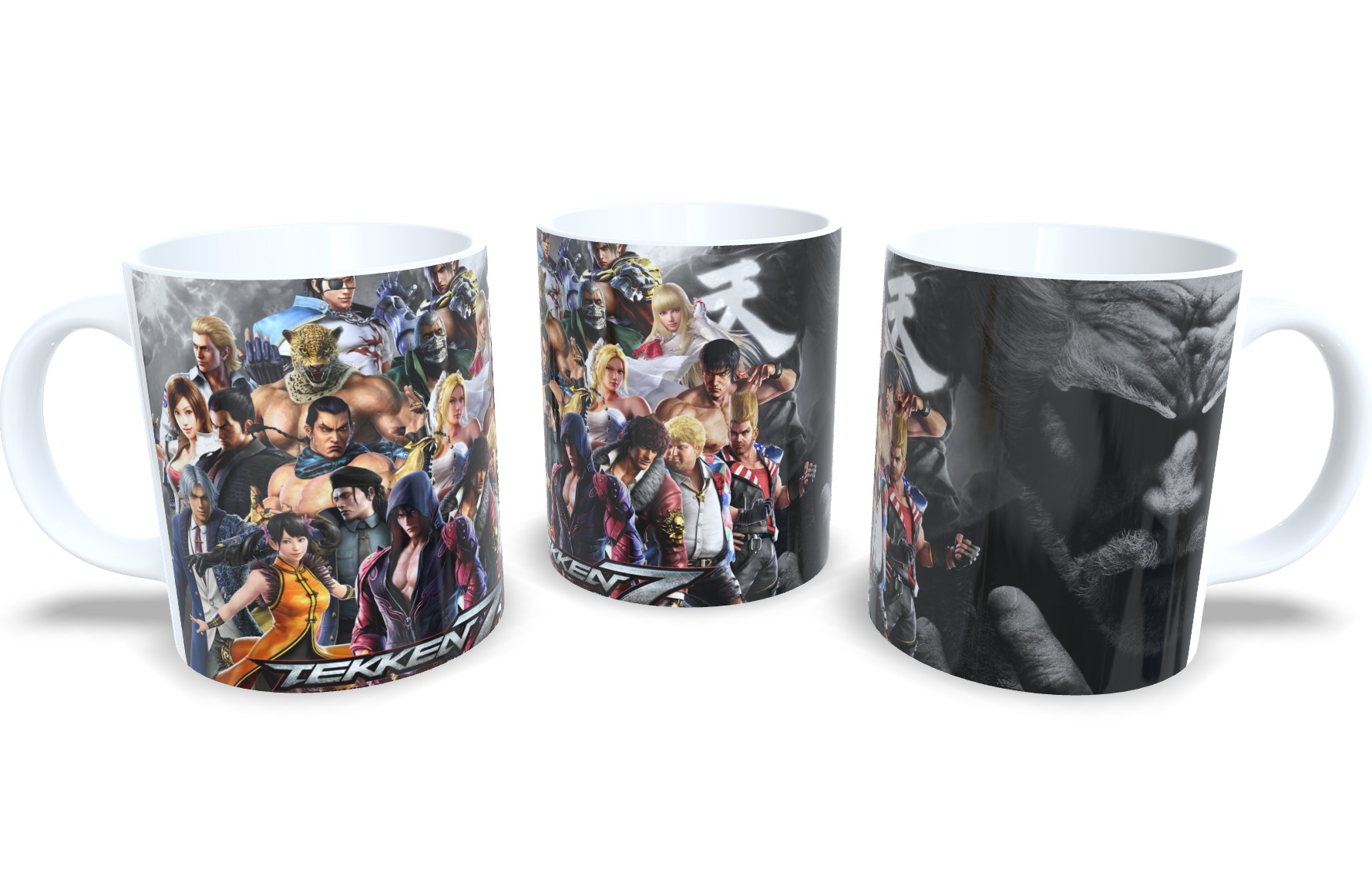 Caneca De Porcelana Game Clássico Tekken - Oferta!