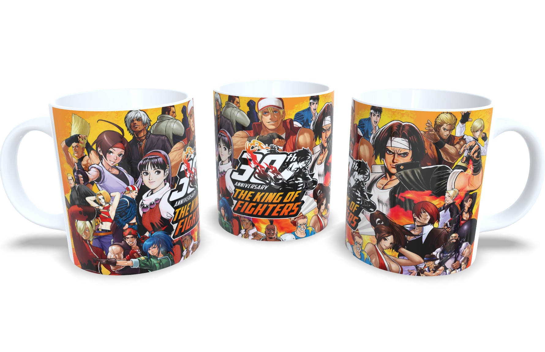 Caneca De Porcelana Game Clássico The King Of Fighters