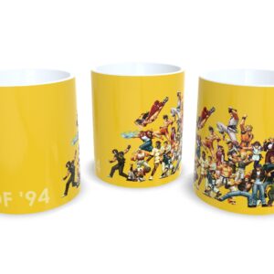 Caneca De Porcelana Game Clássico The King Of Fighters Mod 3