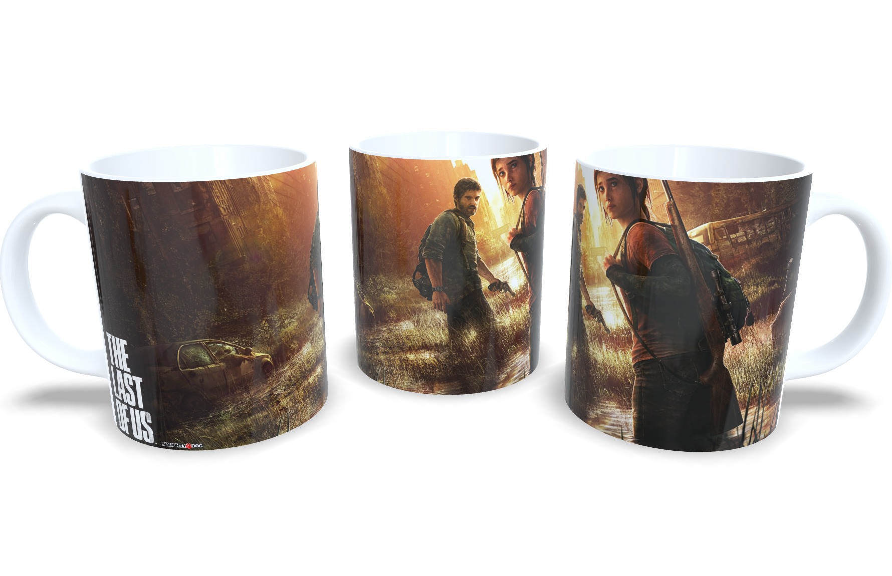 Caneca De Porcelana Game The Last Of Us - Oferta!