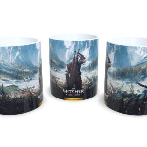 Caneca De Porcelana Game The Witcher - Oferta!