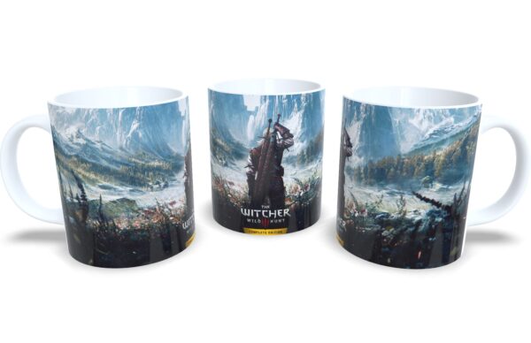 Caneca De Porcelana Game The Witcher - Oferta!