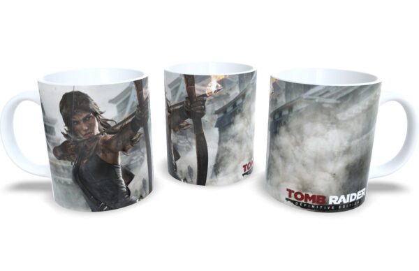Caneca De Porcelana Game Clássico Tomb Rider - Oferta!