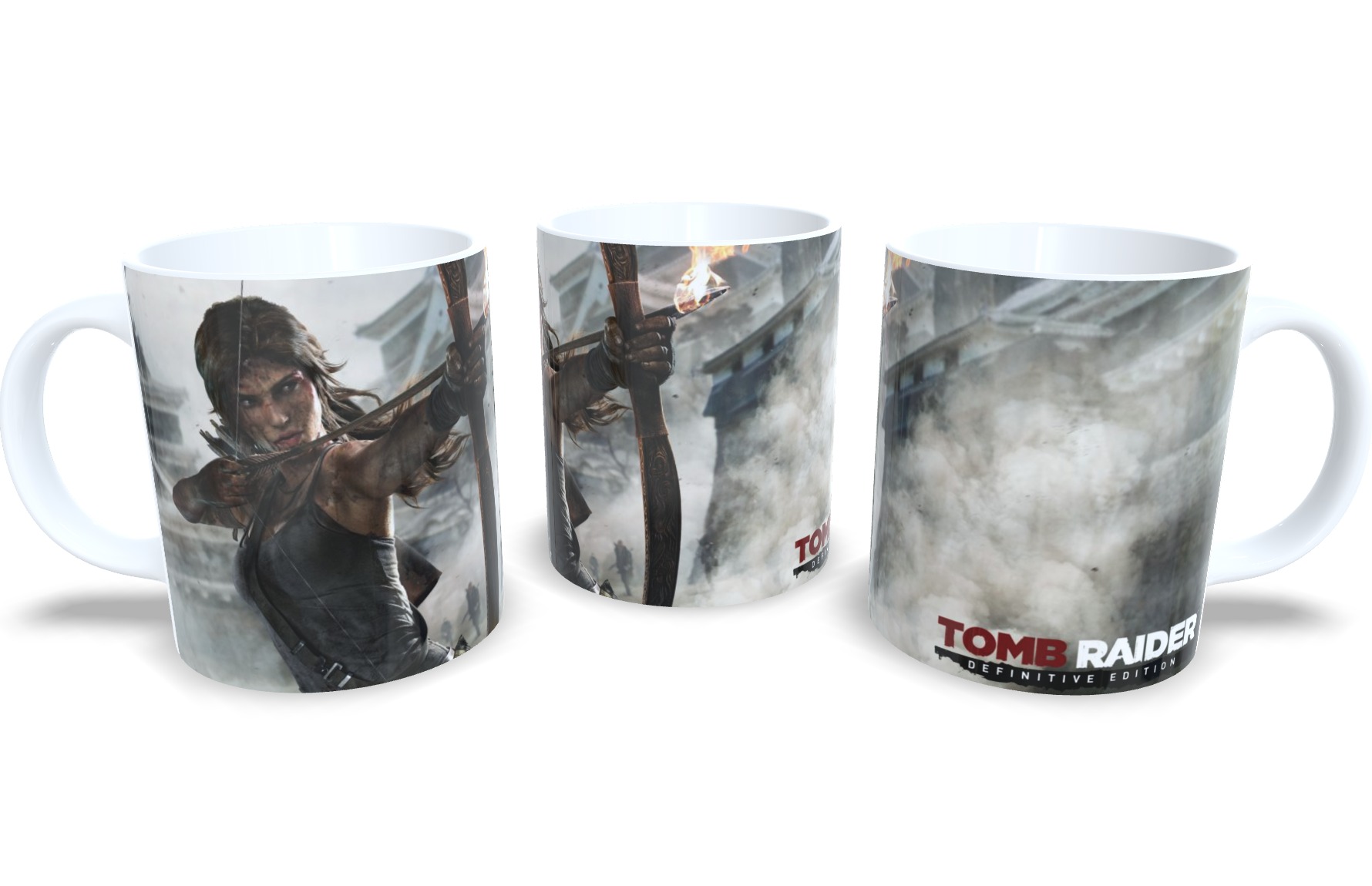 Caneca De Porcelana Game Clássico Tomb Rider - Oferta!
