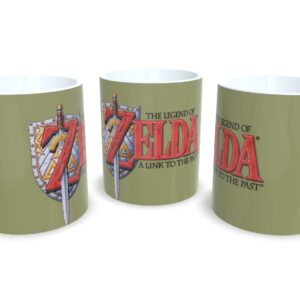 Caneca De Porcelana Game Clássico Zelda Mod 2 - Oferta!