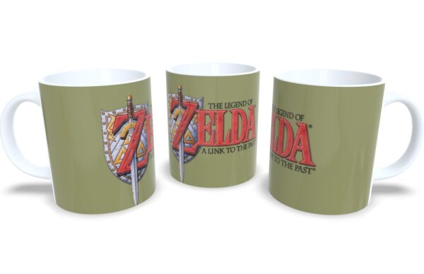 Caneca De Porcelana Game Clássico Zelda Mod 2 - Oferta!