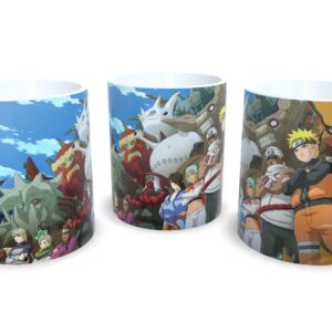 Caneca De Porcelana Anime Naruto!