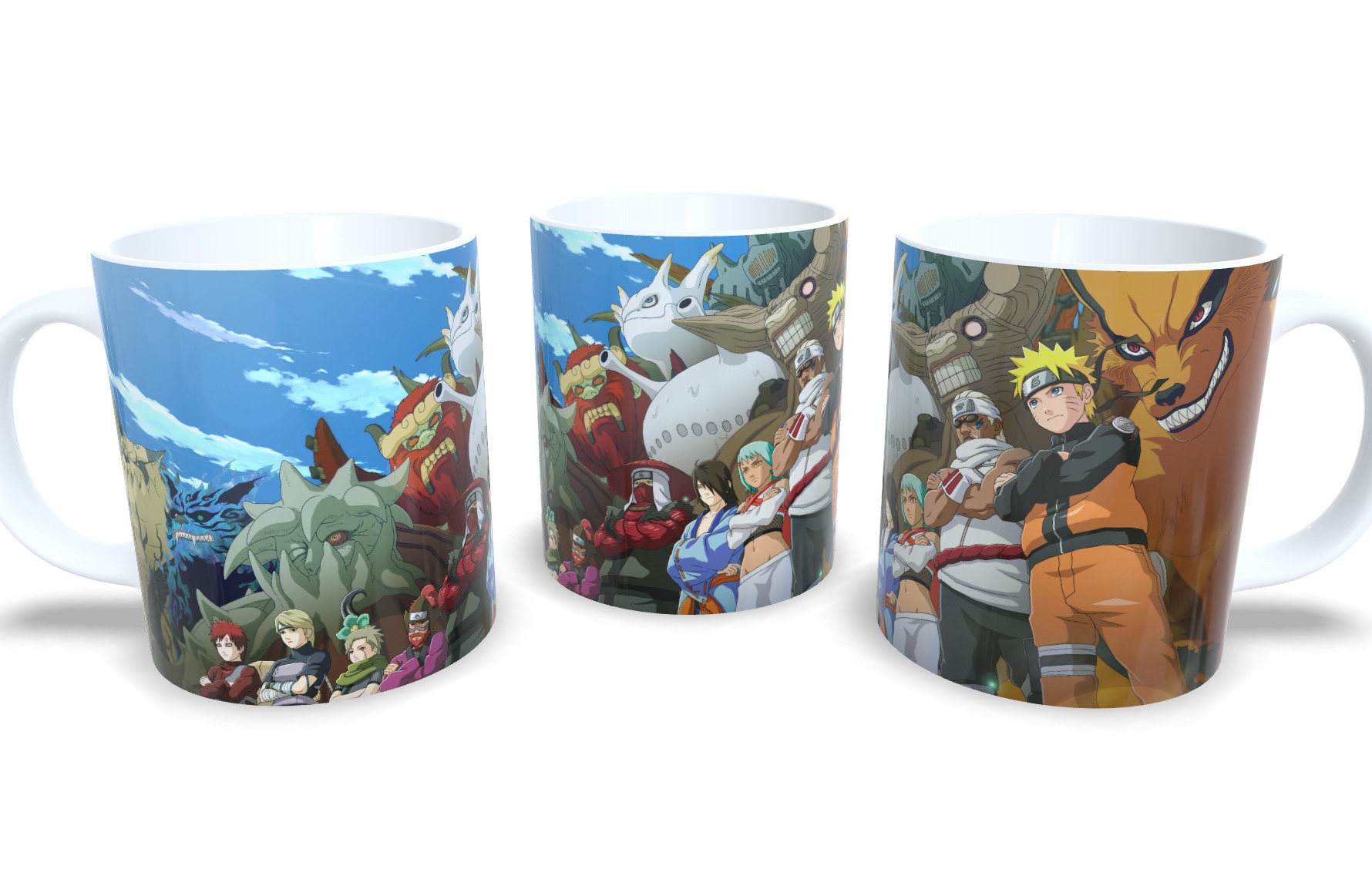 Caneca De Porcelana Anime Naruto!
