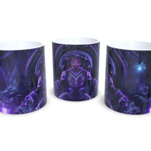 Caneca De Porcelana Geek Pantera Negra