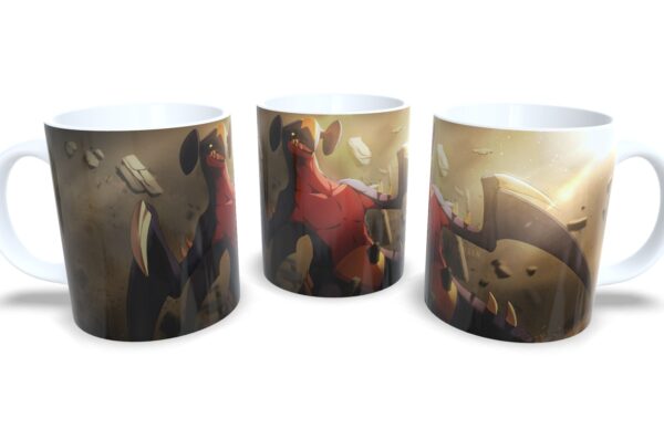 Caneca De Porcelana Anime Pokémon Mod 5!