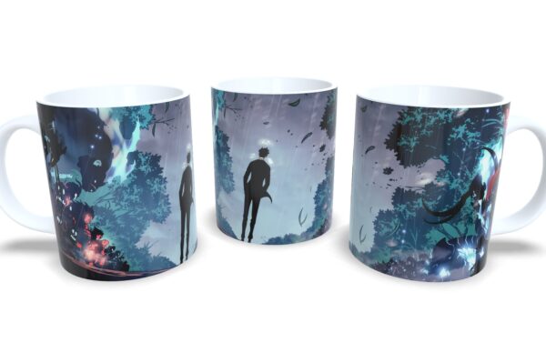 Caneca De Porcelana Anime Solo Leveling Mod 4!