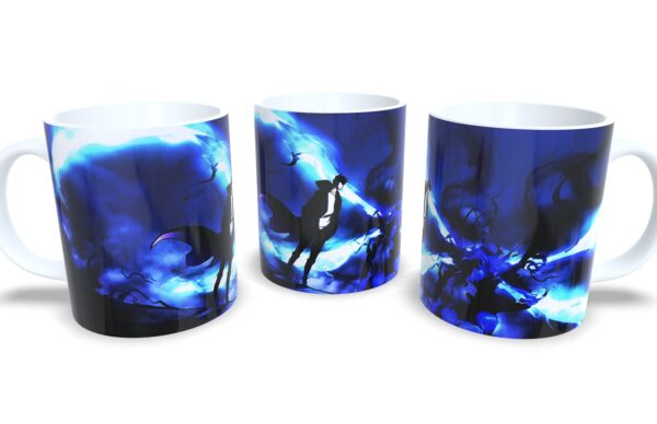 Caneca De Porcelana Anime Solo Leveling Mod 7!
