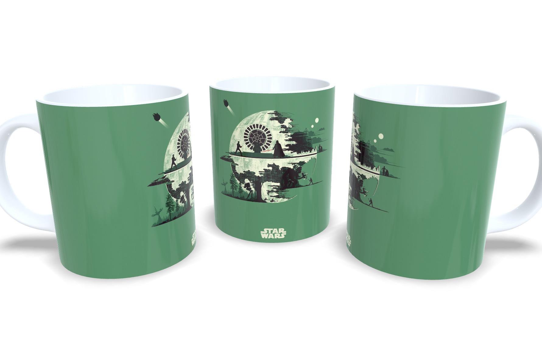 Caneca De Porcelana Geek Star Wars mod 6