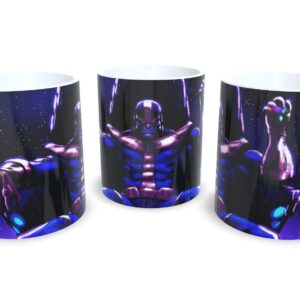 Caneca De Porcelana Geek Thanos