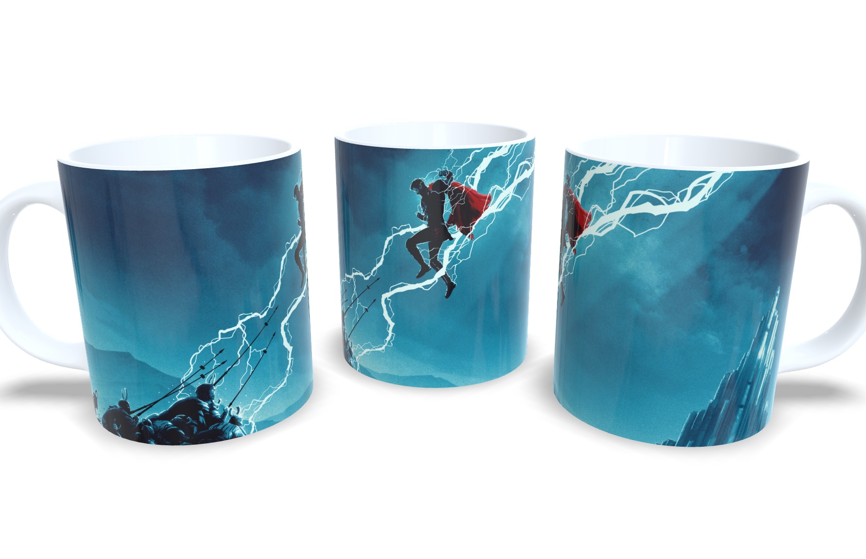 Caneca De Porcelana Geek Thor